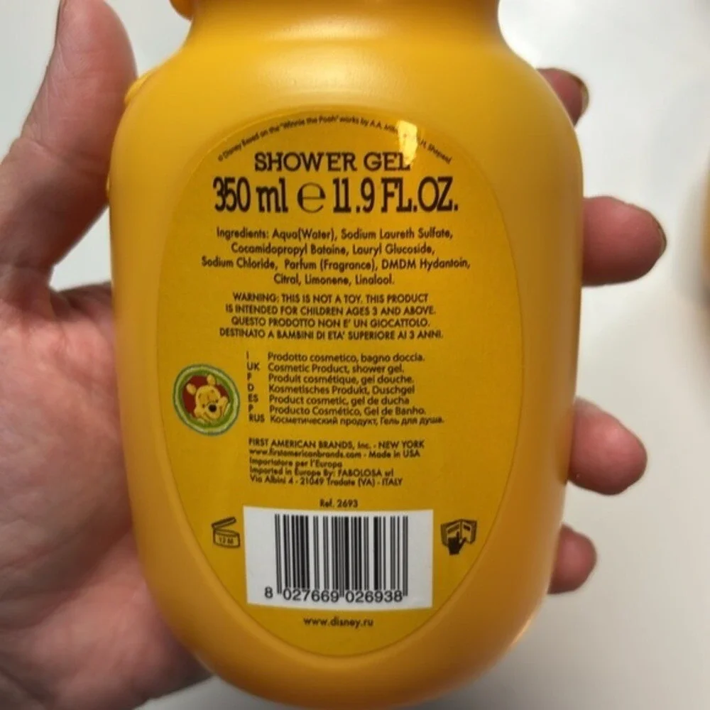 Disney WINNIE the POOH Shampoo and shower‎ gel